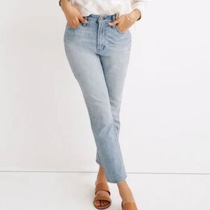 Madewell The Curvy Perfect Vintage Jean Fitzgerald Wash High Rise Size 30 K7526